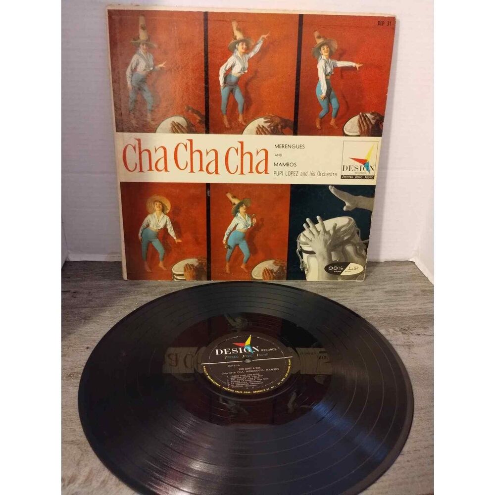Pupi Lopez Cha Cha Cha Merengues and Tangos Design DLP 31
